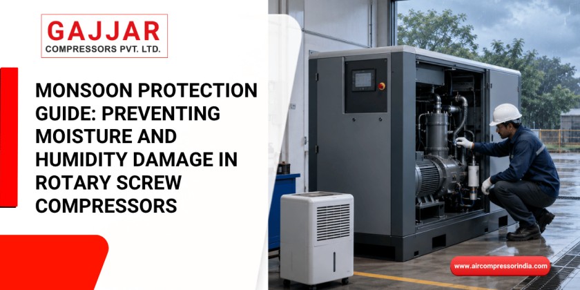 Monsoon Protection Guide Preventing Moisture and Humidity Damage in Rotary Screw Compressors
