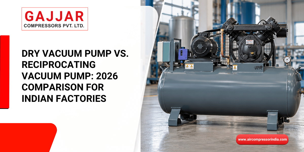 Dry Vacuum Pump vs. Reciprocating Vacuum Pump 2026 Comparison for Indian Factories
