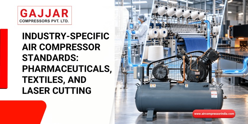 Industry-Specific Air Compressor Standards Pharmaceuticals, Textiles, and Laser Cutting
